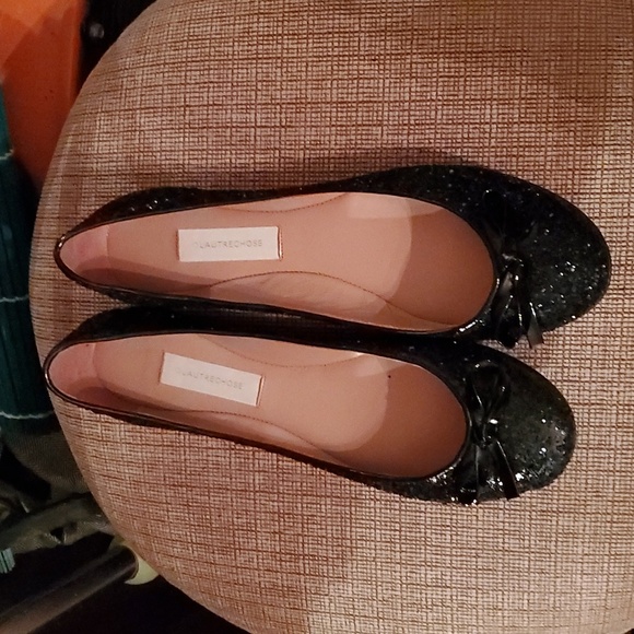 Sz 36.5 NIB $265 L'Autrechose sparkling ballet flats - Picture 3 of 14